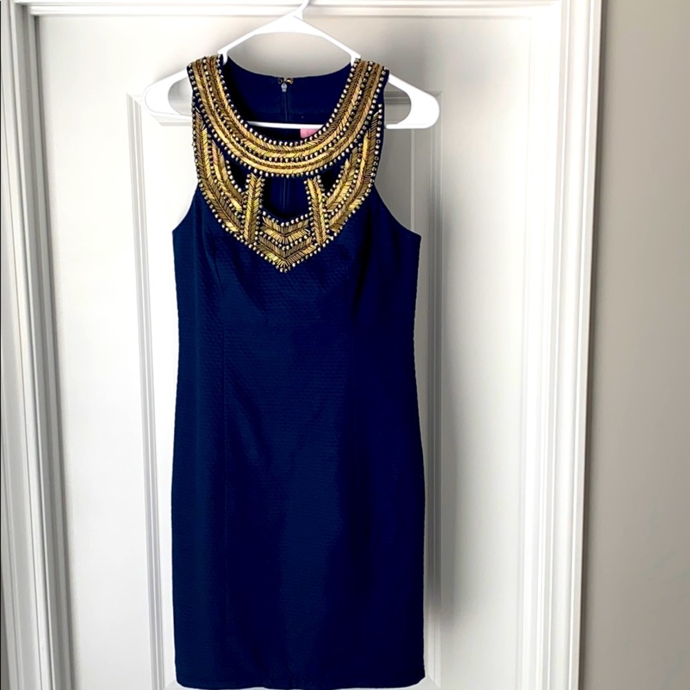 NWT Lilly Pulitzer Navy Dress